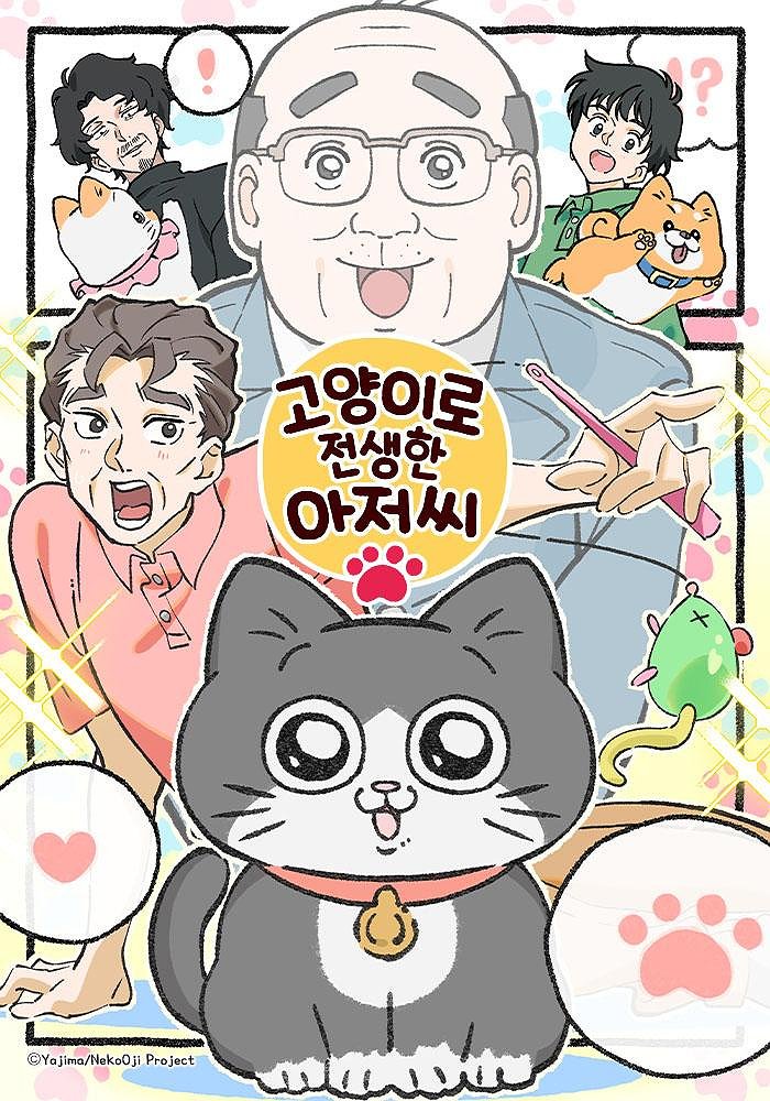 고양이로 전생한 아저씨 표지